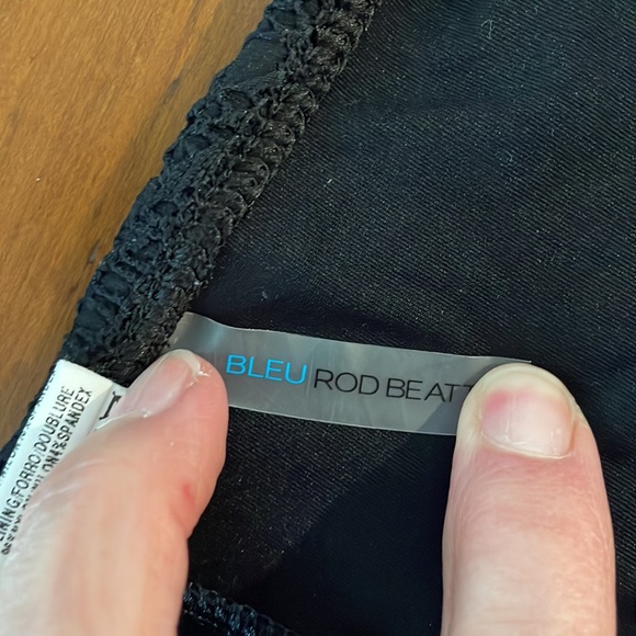 2 piece black Bathing suit - Picture 2 of 4